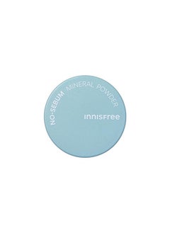 innisfree No Sebum Mineral Natural Powder 5 Grams For Oil Control For Oily Skin, Makeup Fixer & Reduces Hair Greasiness-3 In 1 Power, Korean Makeup  - Image 1