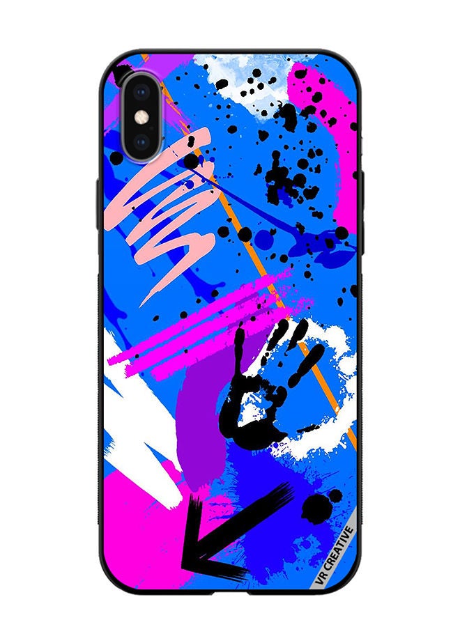 VR CREATIVE Protective Case Cover For Apple iPhone XS Max Design Multicolour - Image 1