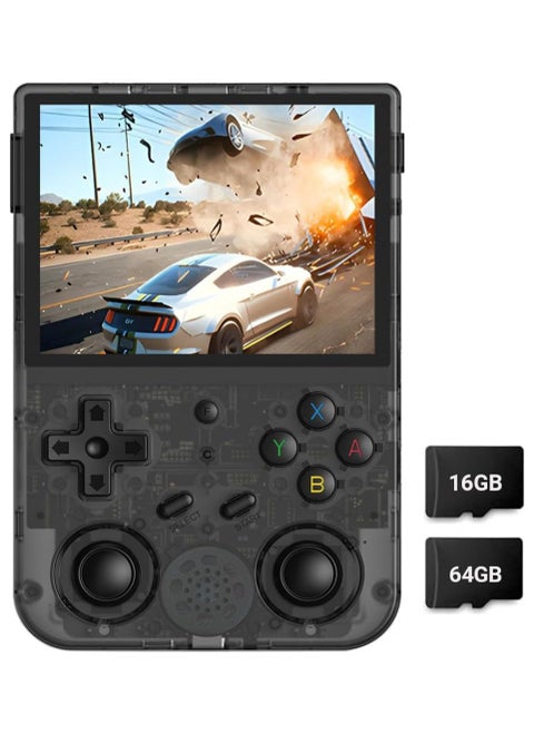 Wireless Handheld Game Console, G353V 3.5-Inch Portable Retro Game Console 16G+64G Built-in 15000 Games with Double System Arcade Game Console for Kids Adults.