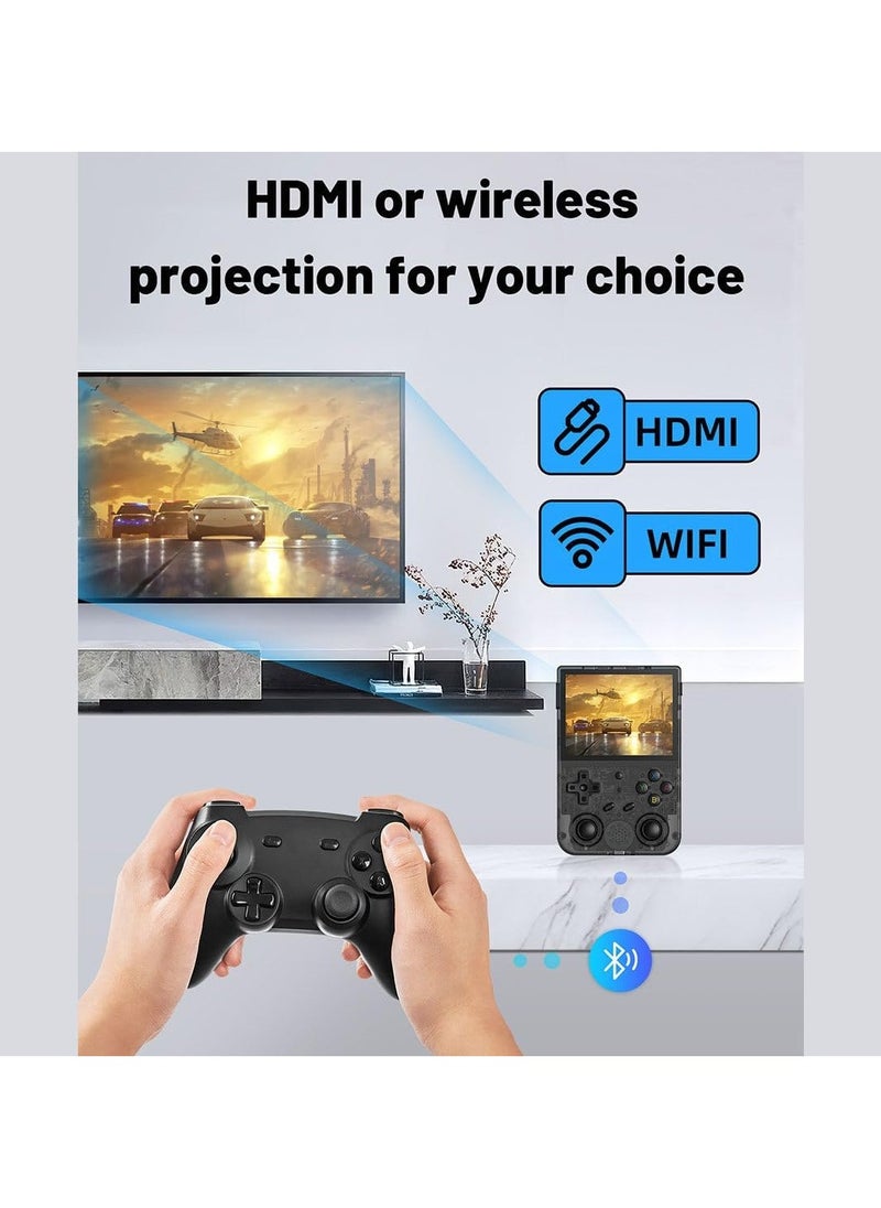 Generic - Wireless Handheld Game Console, G353V 3.5-Inch Portable Retro Game Console 16G+64G Built-in 15000 Games with Double System Arcade Game Console for Kids Adults. - Image 1