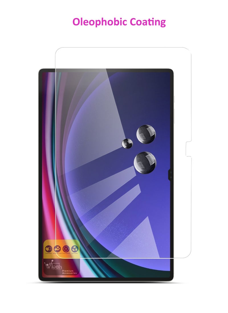 Wtech Samsung Galaxy Tab S9 Ultra 5G 14.6 Inch 2023 9H Ultra HD Tempered Glass Screen Protector (TSG9CN) - Clear  - Image 2