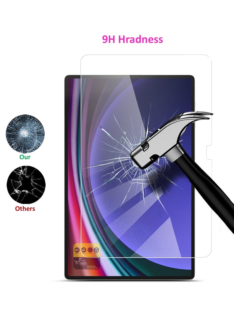 Wtech Samsung Galaxy Tab S9 Ultra 5G 14.6 Inch 2023 9H Ultra HD Tempered Glass Screen Protector (TSG9CN) - Clear  - Image 5