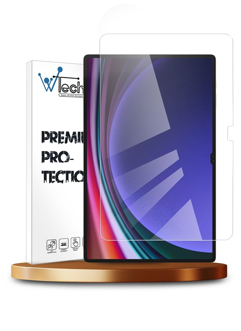 Wtech Samsung Galaxy Tab S9 Ultra 5G 14.6 Inch 2023 9H Ultra HD Tempered Glass Screen Protector (TSG9CN) - Clear  - Image 1