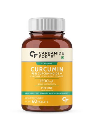 Curcumin With 95% Curcuminoids And Curcuma Longa Root Powder 60 Veg Tablets - pzsku/ZCE15B95B6308EB57A10CZ/45/1750678485/8f4f1f87-6de7-4476-97dc-5779a7033db6