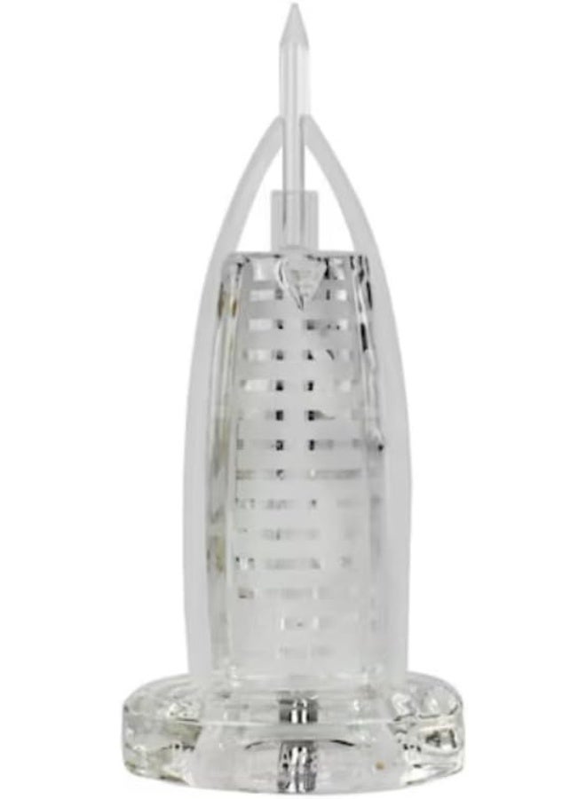 DAY TO DAY Decorative Transparent Dubai Souvenir Burj Al Arab Glass Model Figurine