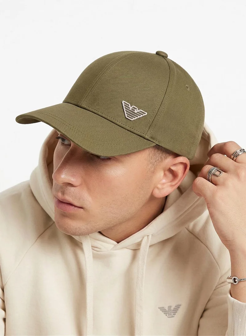 EMPORIO ARMANI  Casual Curved Peak Cap  | Best Price UAE