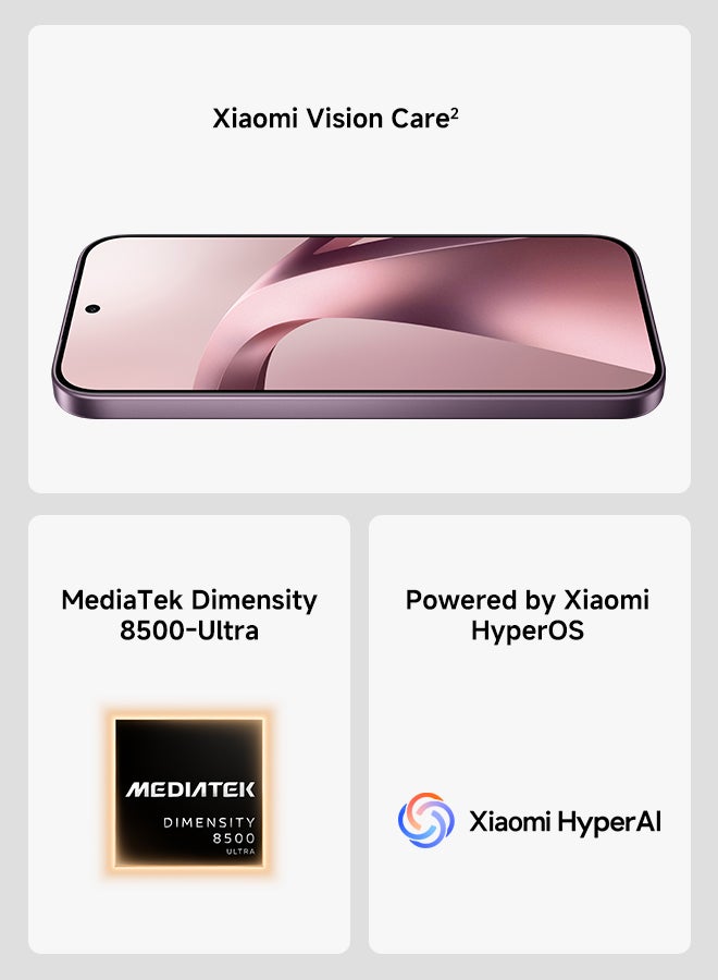 Xiaomi 17T Dual SIM 5G Violet 12GB RAM 256GB - Global Version - Image 4