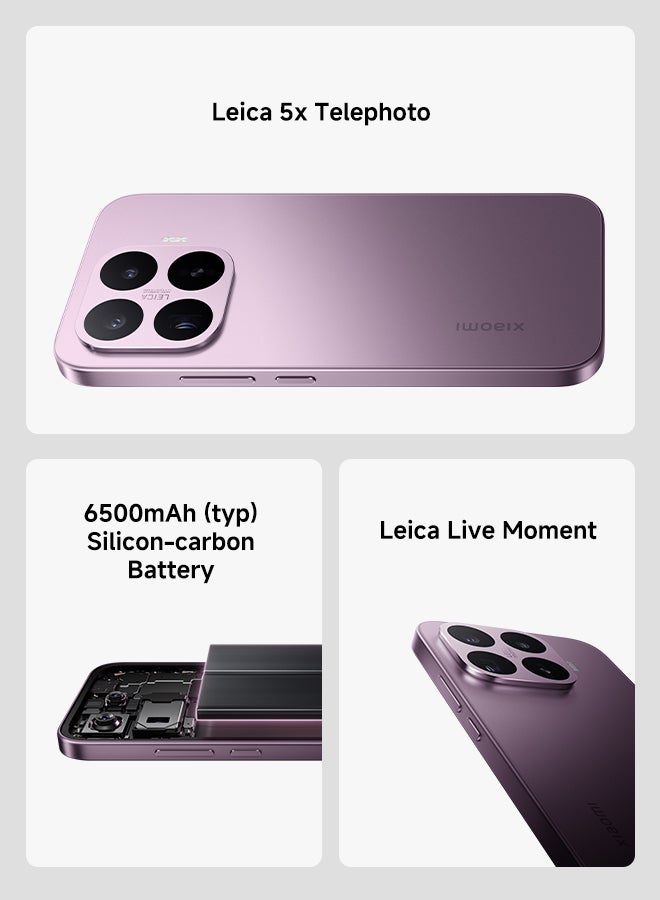 Xiaomi 17T Dual SIM 5G Violet 12GB RAM 256GB - Global Version - Image 3