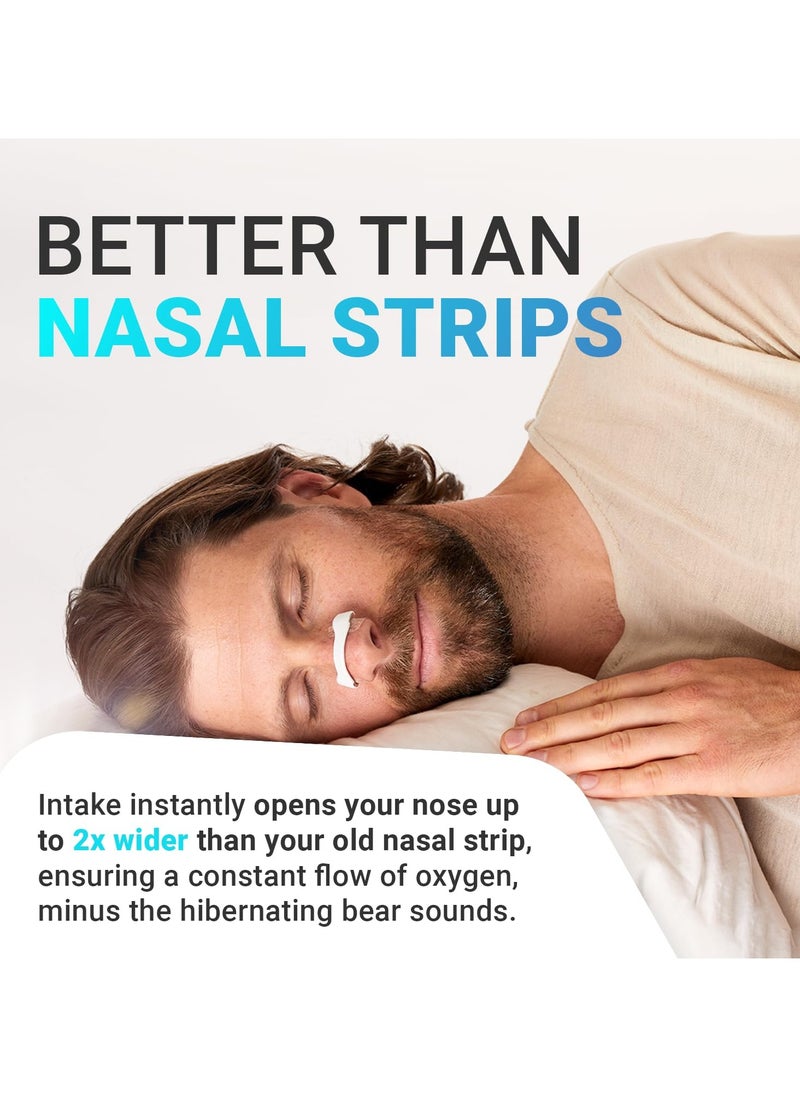 Intake Breathing Anti-Snoring Strips (15 Count, Black) – Stop Snoring & Improve Sleep – Hypoallergenic  - Image 4