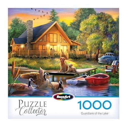RoseArt - Puzzle Collector - Guardians of The Lake, 1000 Piece Jigsaw Puzzle for Adults - Image 4