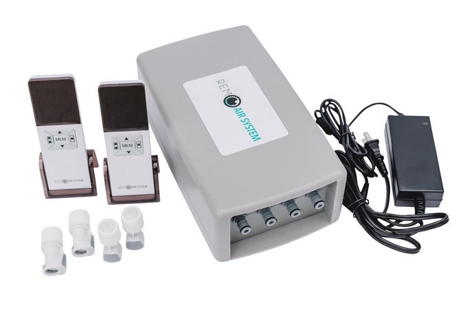 REPLACEMENT WIRELESS AIR BED PUMP 4 VALVE COMPATIBLE WITH SELECT COMFORT OR SLEEP NUMBER MATTRESSES