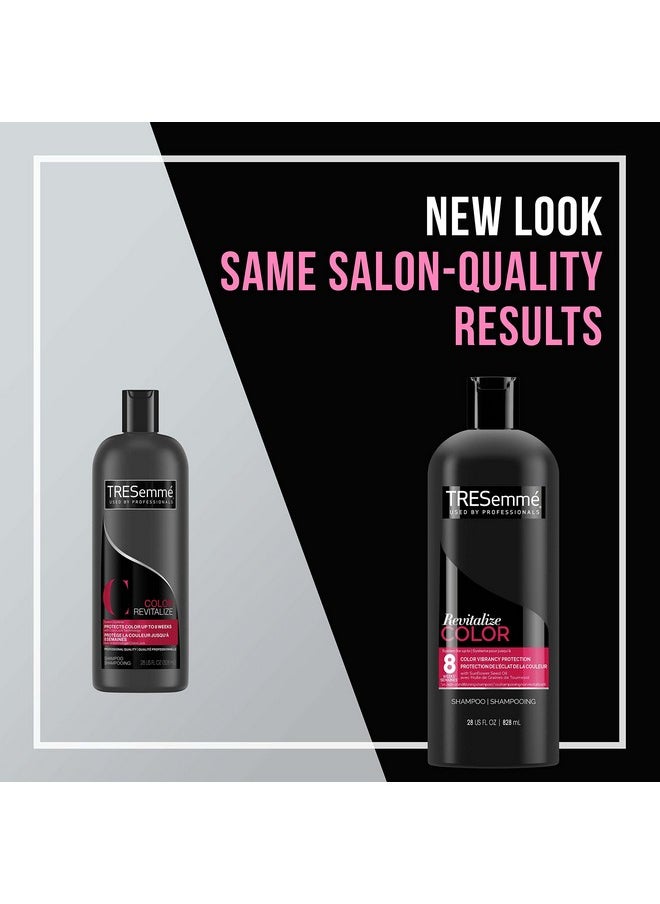 TRESemmé TRESemmé Shampoo and Conditioner Set, Color Revitalize, Protects Hair Color for Weeks with Sunflower Seed Oil for Healthy Hair, 28 Fl Oz each  - Image 5