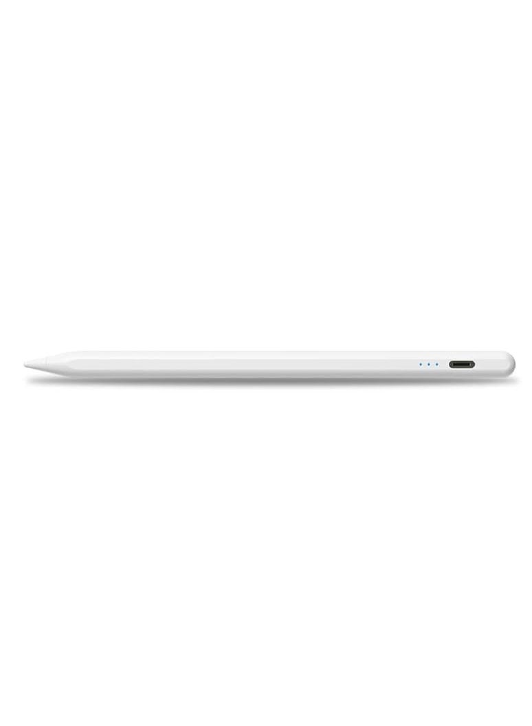 Universal Stylus Pen for Touch Screens – Compatible with iOS, Android, Tablets, Phones & Laptops – For Drawing & Handwriting – White - Image 2