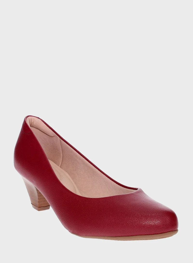 MODARE Amiyah Pointed Toe Low-Heel Pumps