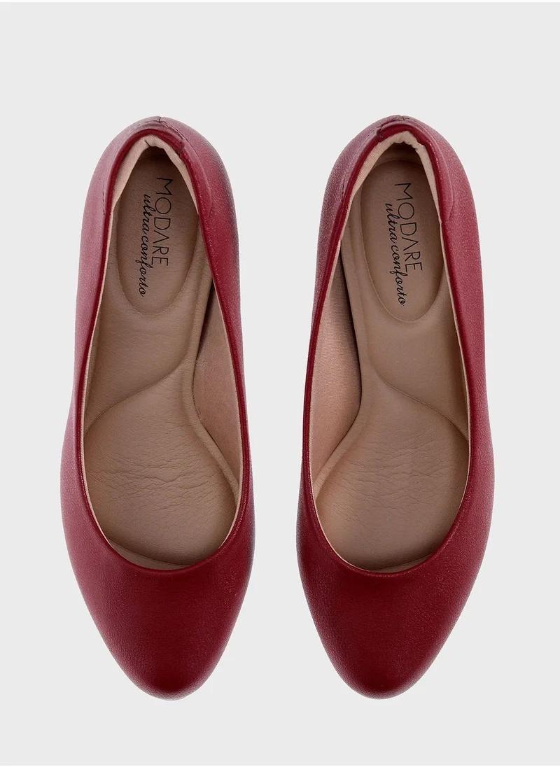 MODARE Amiyah Pointed Toe Low-Heel Pumps