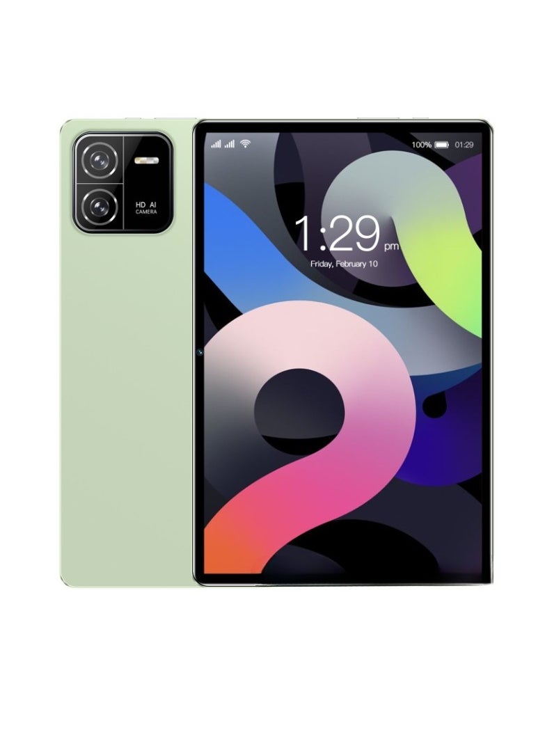 AROAQ 10 Inch Tablet, Android 8 5G Wifi Portable Touchpad, 24 MP And 48MP Dual Camera Lightweight Touch Tablet With 12GB Ram 512GB Rom Expandable Memory, (1pc, Green) 