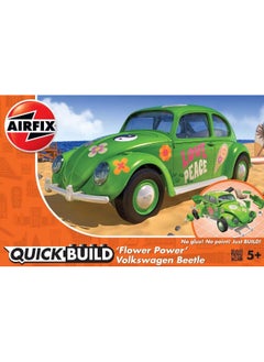 Airfix Airfix Quick Build VW Beetle Flower-Power  - Image 1
