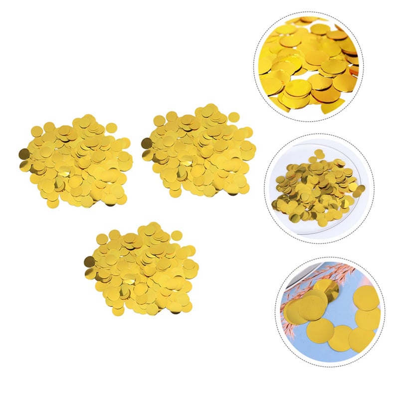 Round Confetti Wedding Party Decorations Lightweight Portable for DIY Crafts Invitations Anniversaries Birthdays Celebrations - Image 3