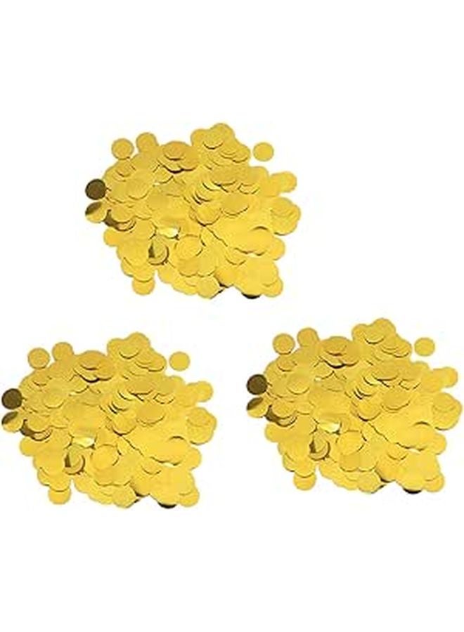 Round Confetti Wedding Party Decorations Lightweight Portable for DIY Crafts Invitations Anniversaries Birthdays Celebrations - Image 1