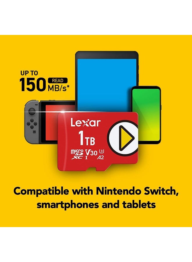 ليكسار بطاقة ذاكرة بلاي مايكرو SDXC UHS-I 256 GB - Image 3