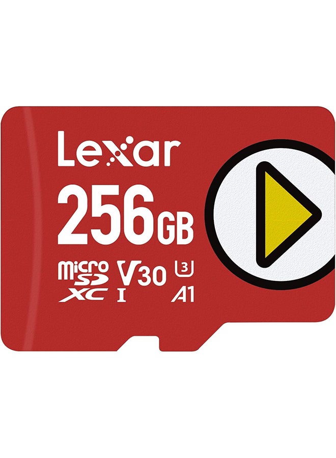ليكسار بطاقة ذاكرة بلاي مايكرو SDXC UHS-I 256 GB - Image 1