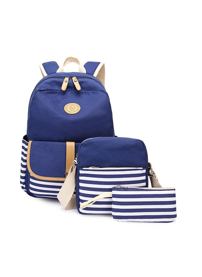 Generic - Kids Backpack Boys Elementary Bookbag Set 3 Pcs Waterproof Kindergarten School Bag with Insulated Lunch Tote Box and Pencil Pouch for Primary - Image 1