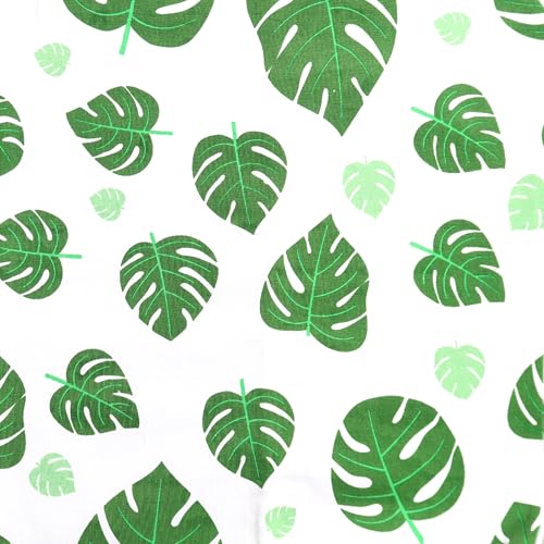 Kidbea® 100% Cotton Romper Jumpsuit Night Suits for Infants Newborn Baby Boys & Girls Leaf Printed With Green Color Size 0-3 Months - Image 4