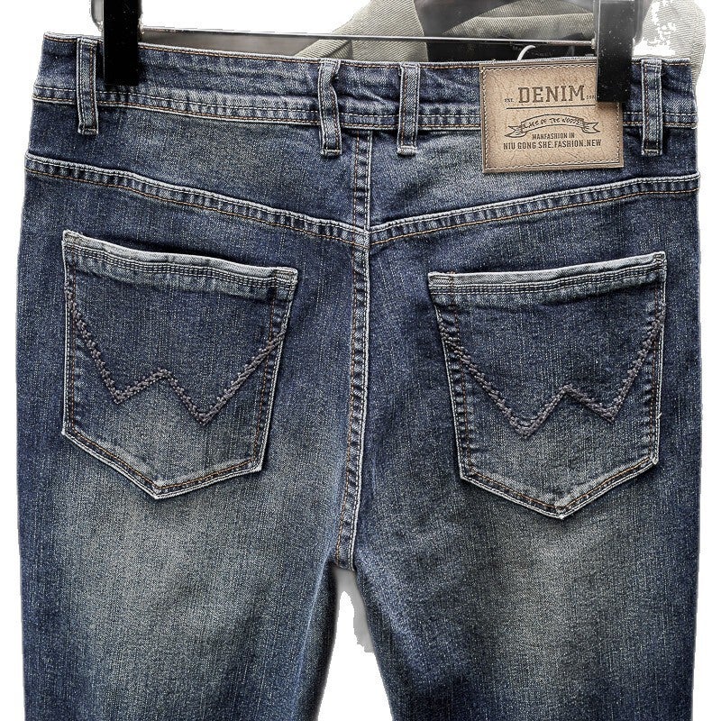 Unisex Classic Denim Jeans Loose Fit Daily Outdoor Wear - Image 5