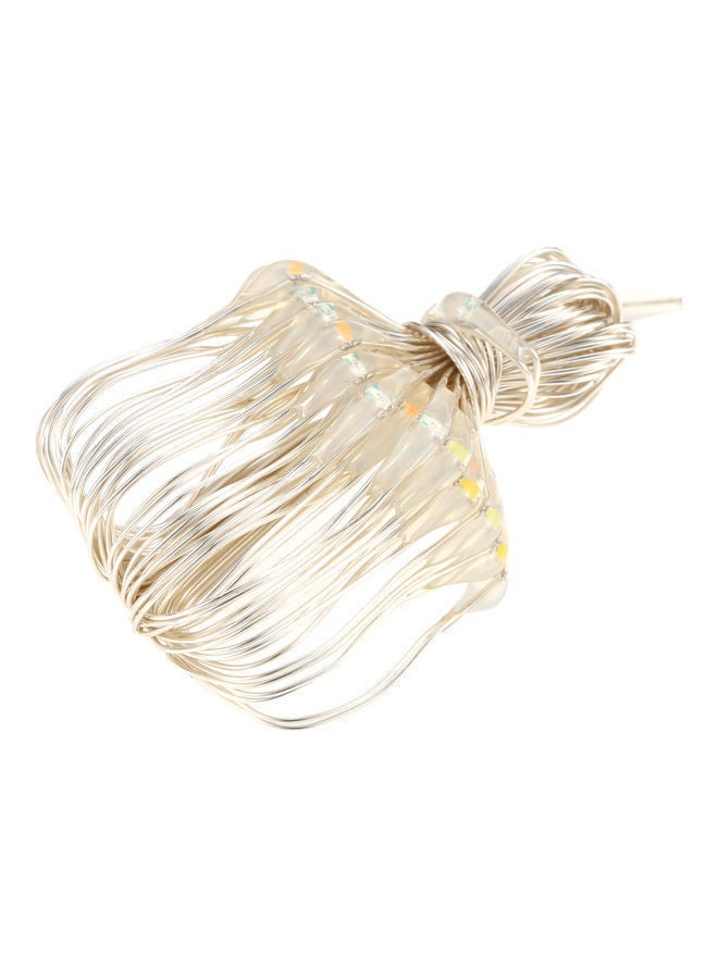 NIBEMINENT 100 LED Battery Powered Operated Fairy String Light Set Multicolour - Image 5