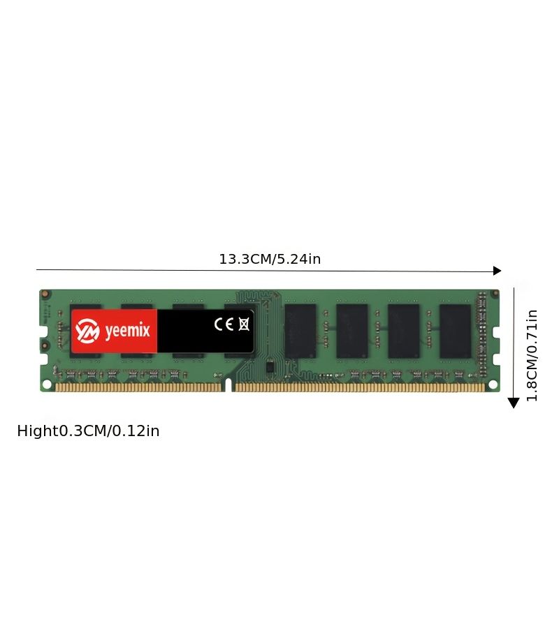 8 جيجابايت DDR3 PC 1600 ميجاهرتز 1.5 فولت وحدة ذاكرة وصول عشوائي (RAM) لسطح المكتب متوافقة مع اللوحات الأم H61 B75 H81 - Image 1