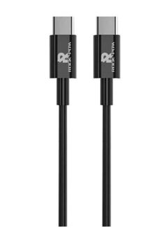 Rock Pow USB C Cable 1M,66W Power Delivery PD Fast charge Cable USB C to USB C for iPhone 15 Pro/15 Pro Max/15/15 Plus, iPad mini 6, MacBook Pro/Air, iPad Pro, Samsung S23+, Huawei P60, etc  - Image 1