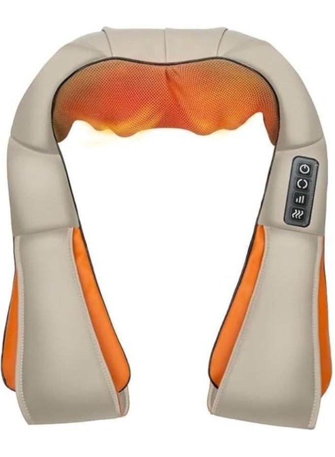 Corded Neck & Shoulder Massager with Heat - Deep Tissue Shiatsu Massager for Pain Relief - Powerful and Easy-to-Use for Daily Use - Image 1