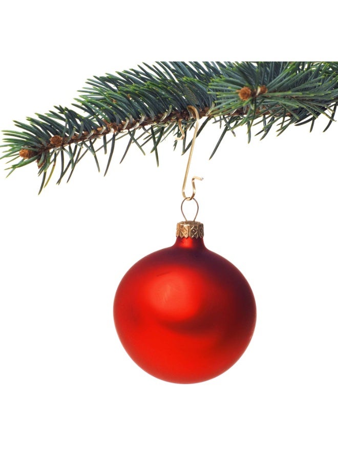 تشيلور خطافات زينة عيد الميلاد من Chielor، 200 قطعة، خطافات معدنية لزينة عيد الميلاد مع صندوق تخزين لتعليق زينة شجرة عيد الميلاد وزينة المهرجانات (ذهبي). - Image 4