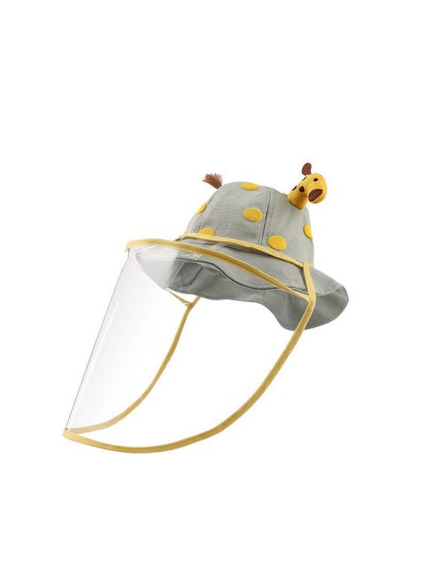 Children's Protective Cap With Droplet Mask