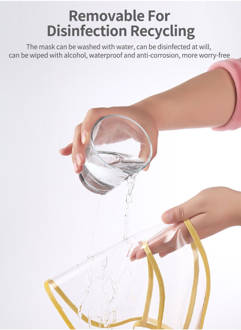 Children's Protective Cap With Droplet Mask
