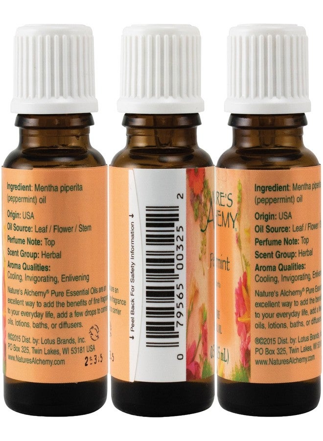 Nature's Alchemy Peppermint Nature's Alchemy 0.5 oz EssOil - Image 2
