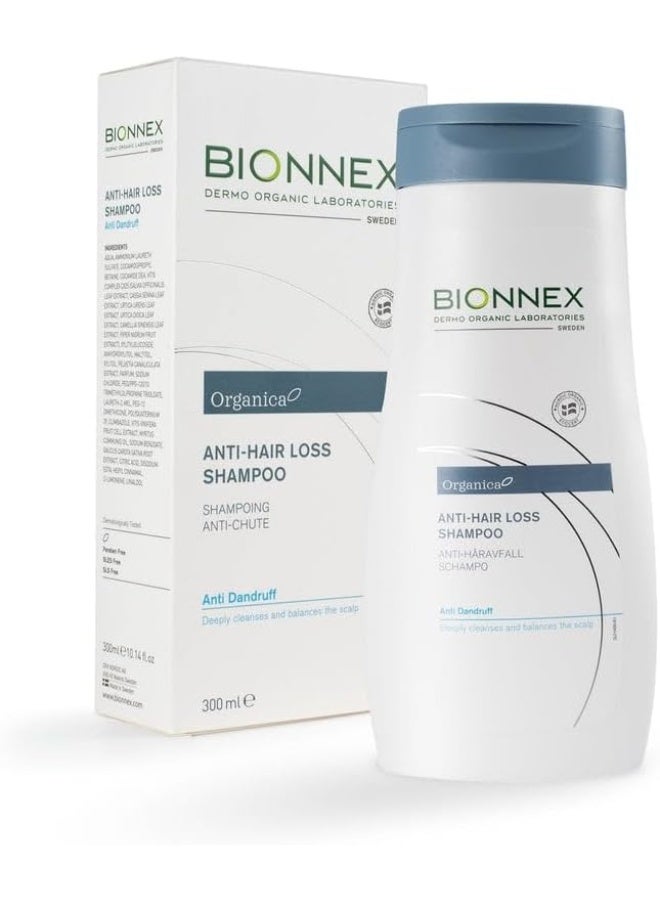 BIONEX Bionnex Organica Anti-Hair Loss Anti-Dandruff Shampoo 300ml – Soothing & Strengthening Formula with 25 Natural Plant & Sea Extracts, Vitamins & Minerals - Image 5