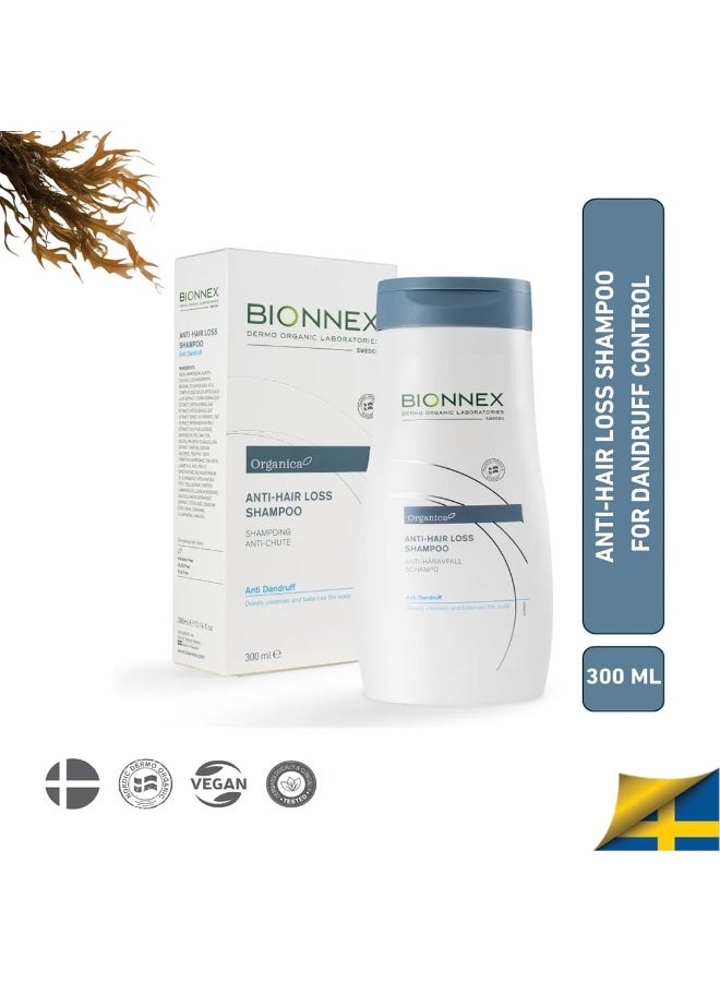 BIONEX Bionnex Organica Anti-Hair Loss Anti-Dandruff Shampoo 300ml – Soothing & Strengthening Formula with 25 Natural Plant & Sea Extracts, Vitamins & Minerals - Image 4
