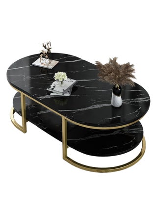 2-Tier Modern Upgraded Design Coffee Table with Drawer Storage Table for Living Room Furniture End Table - pzsku/ZCE17967AB24740073FA5Z/45/_/1728317689/fc02da18-2034-40ee-bdbb-9890a5f54ef5