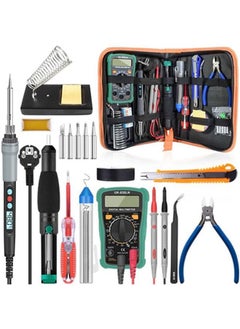 Beauenty Adjustable Temperature 90W 220V Electric Soldering Iron with 60 in 1 Screwdriver kit mobile repair Tools set Bag Tips Welding Repair Tools  - Image 1