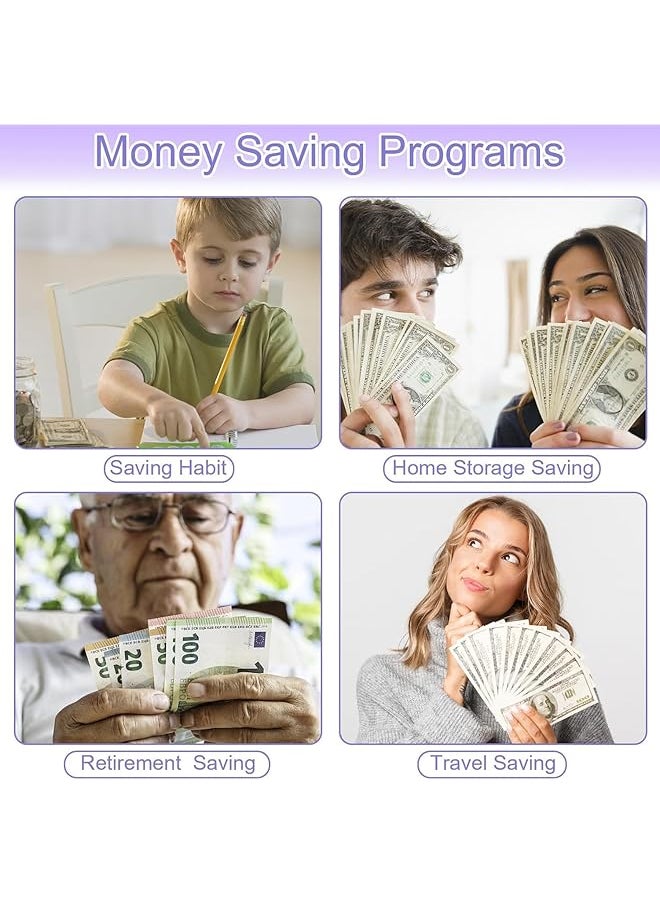 erorex - 100 Envelopes Money Saving Challenge 100 Envelope Challenge Binder 100 Day Envelope Challenge Kit Money Saving Binder Easy And Funny Way To Save $5 050 Budget Planner A5 Savings Book - Image 1