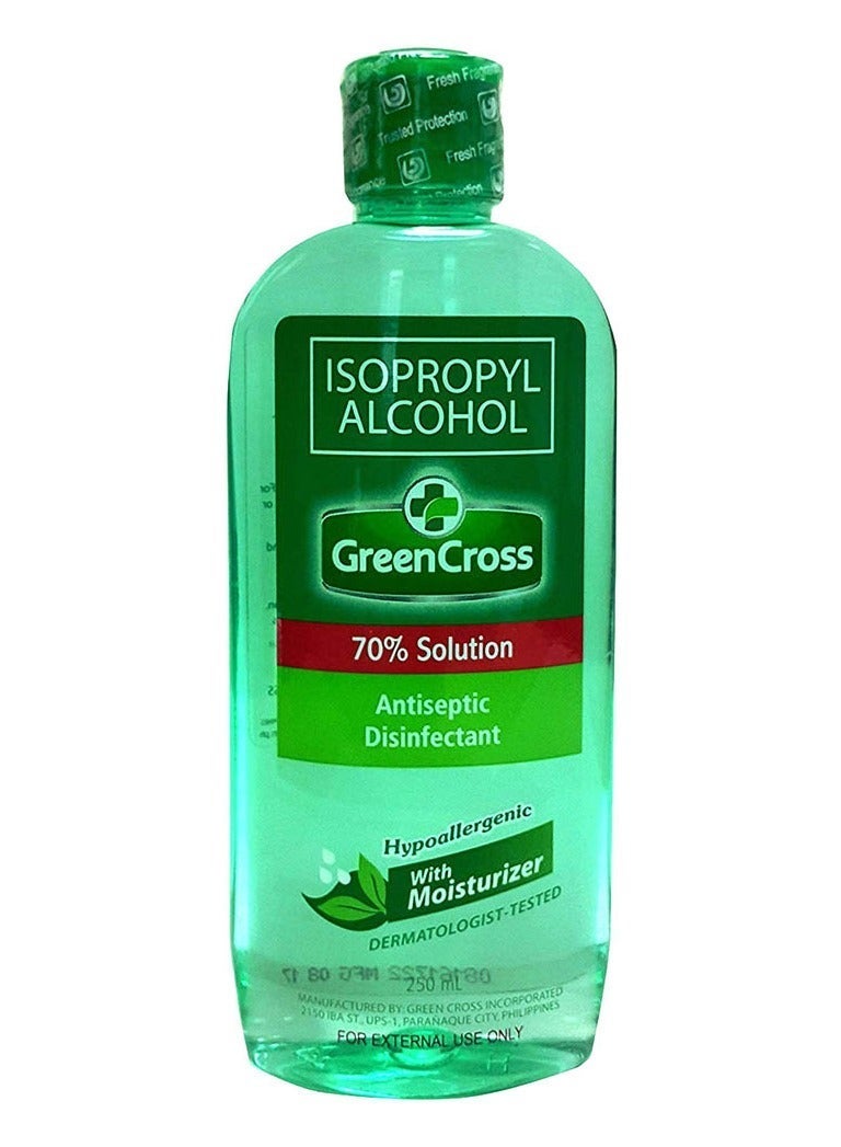 Green Cross Pack of 2 Isopropyl Alcohol Disinfectant With Moisturizer 2X250ml - Image 3