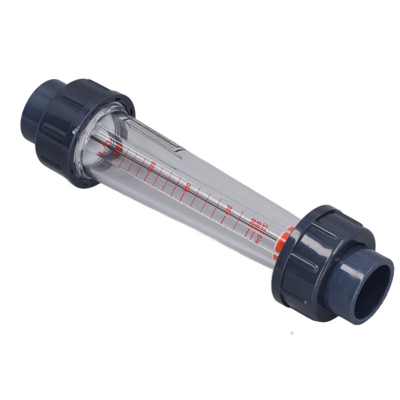 Liquid Flowmeter 160-1600LPH Acid Alkali Resistant - High Accuracy Measurement Plastic Tube Water Flow Meter for Industrial Liquid - Image 3