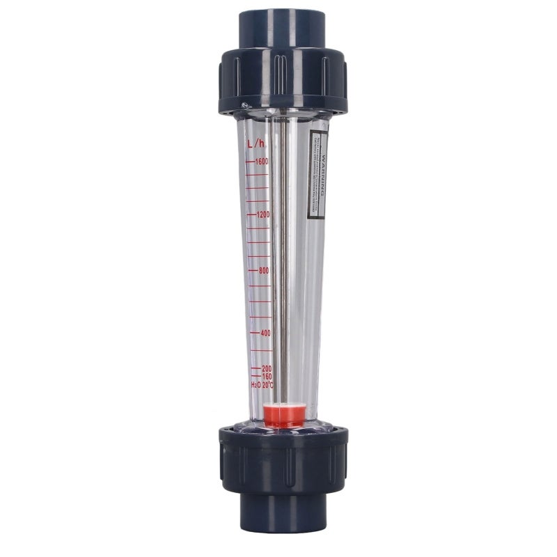 Liquid Flowmeter 160-1600LPH Acid Alkali Resistant - High Accuracy Measurement Plastic Tube Water Flow Meter for Industrial Liquid - Image 5