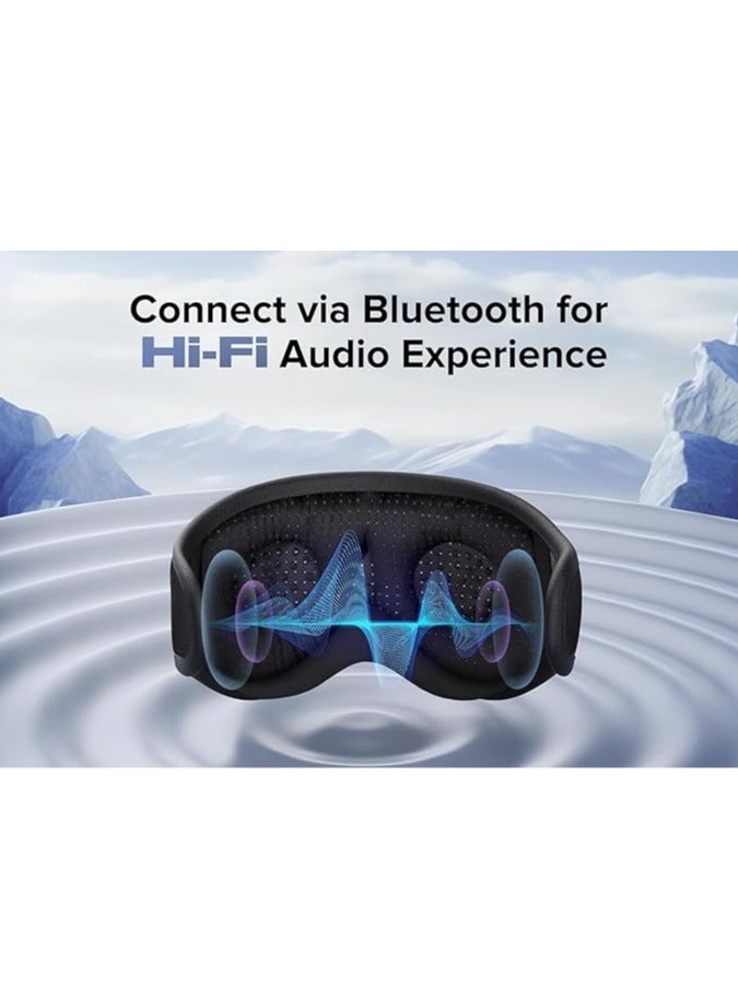 general Sleep mask headphones 3D Sleep Headphones Bluetooth Eye Mask 38 Relaxing Soothing Audio |15 hours play time |3 Timers, Sleep Eye Mask and Waterproof Travel Bag for Everyone - Image 4