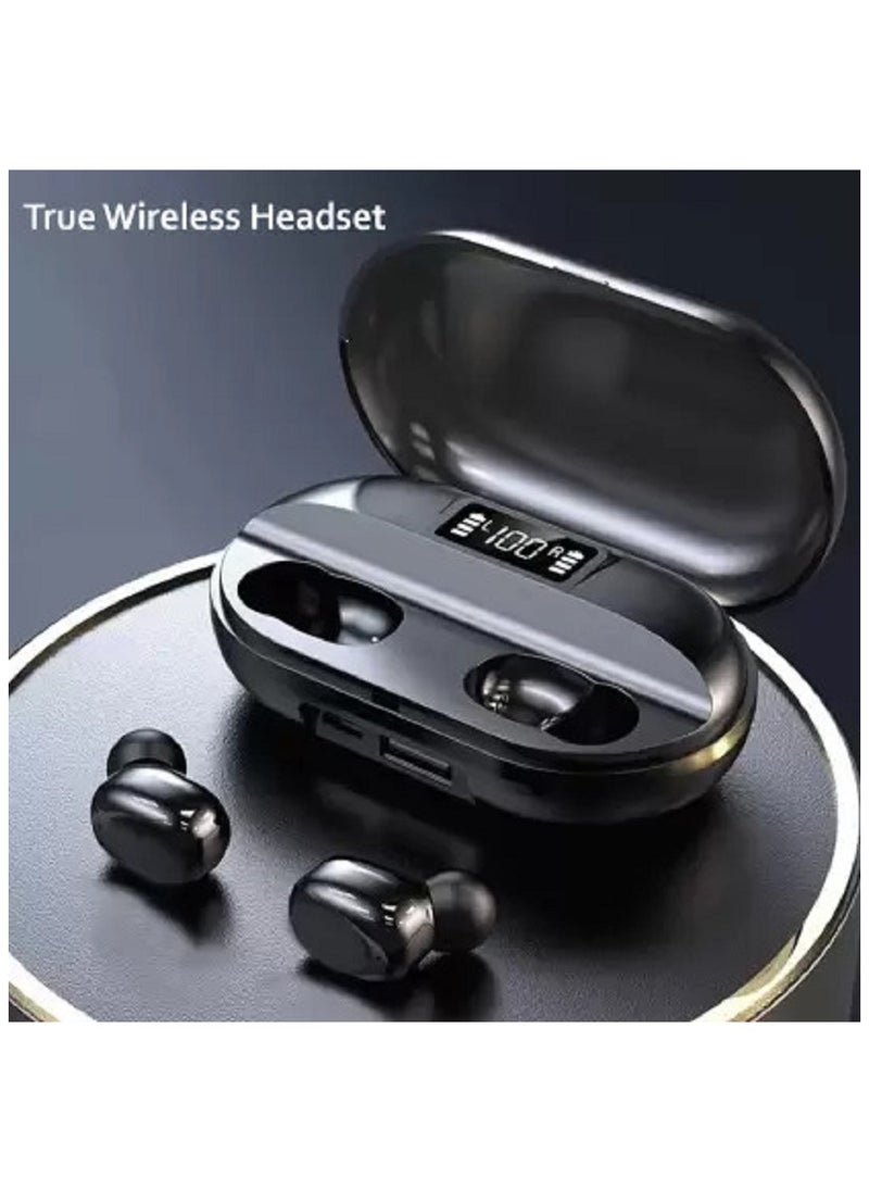 Generic - Experience True Freedom: Cutting-Edge TRUE Wireless Bluetooth Headphones with Powerful Charging Case – Unleash Superior Sound and Uninterrupted Connectivity - Image 1
