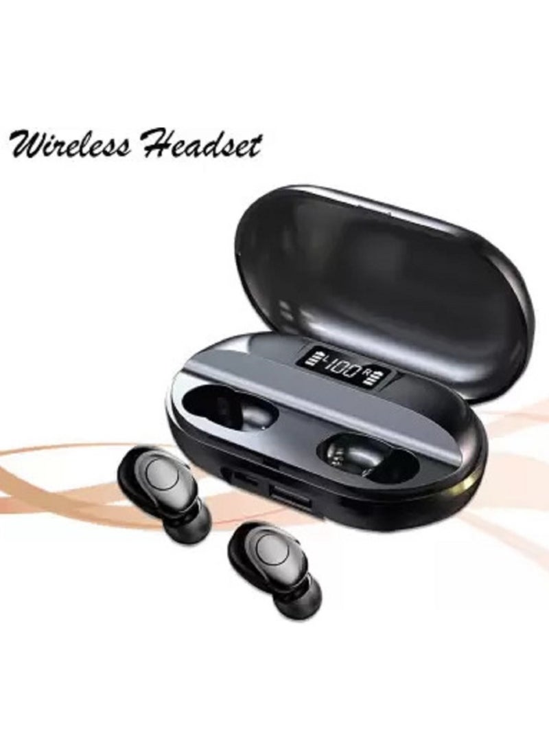 Generic - Experience True Freedom: Cutting-Edge TRUE Wireless Bluetooth Headphones with Powerful Charging Case – Unleash Superior Sound and Uninterrupted Connectivity - Image 1