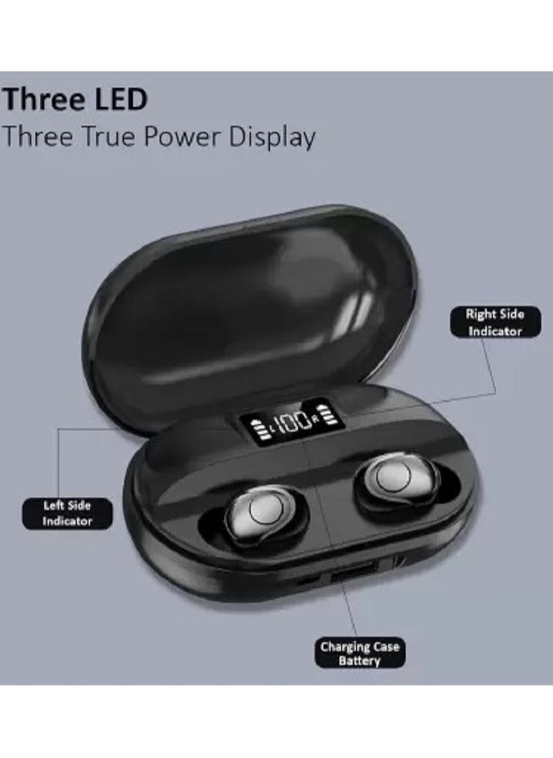 Generic - Experience True Freedom: Cutting-Edge TRUE Wireless Bluetooth Headphones with Powerful Charging Case – Unleash Superior Sound and Uninterrupted Connectivity - Image 1