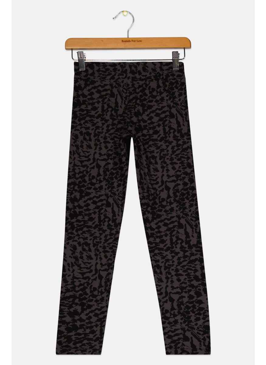 PUMA Kids Girl Brand Logo Outdoor Leggings, Multicolor  - Image 2