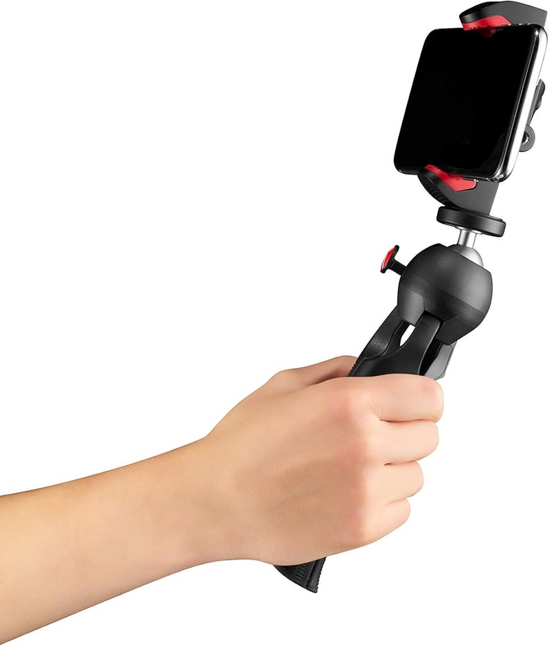 Manfrotto Universal Smartphone Clamp, Pro Version (MCPIXI), for Mini Camera Tripod, Table Tripod,Compact Tripod, Vlogging, Black - Image 4
